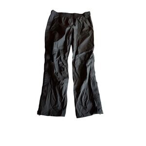 REI Co-op Peak 2.5L Rain Pants Mens Medium Black Waterproof Full Zip Hiking